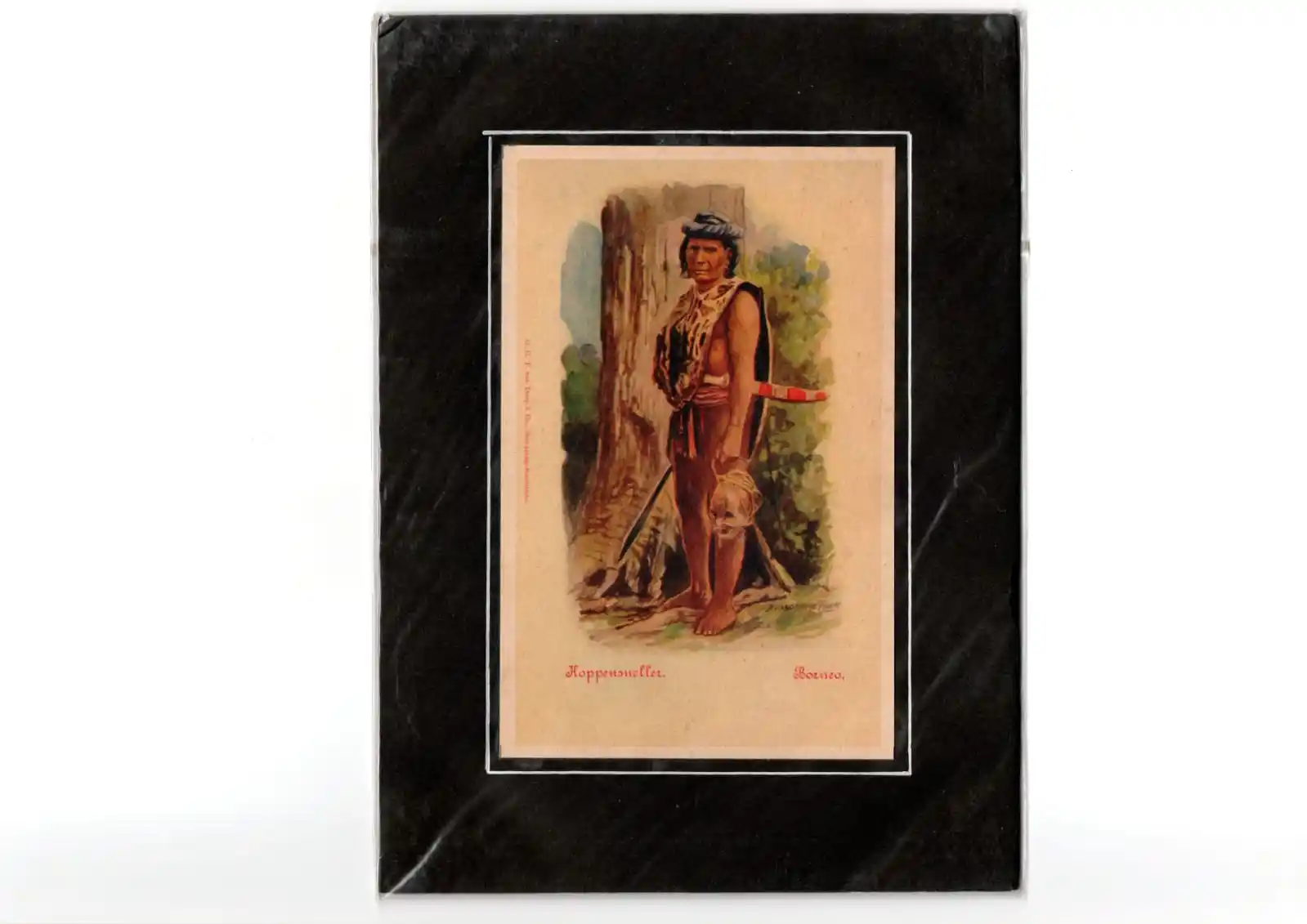 vanator de capete Dayak din insula Borneo.jpg